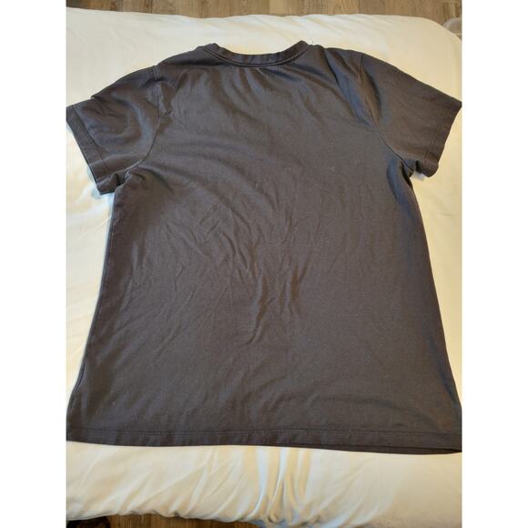 Time and tru large womens black basic v neck tee - Picture 2 of 7